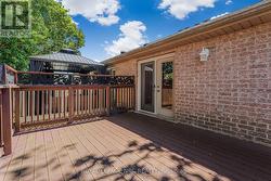 Back Deck off of Patio Doors -