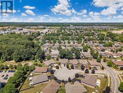 Aerial View of Quiet Neighbourhood -