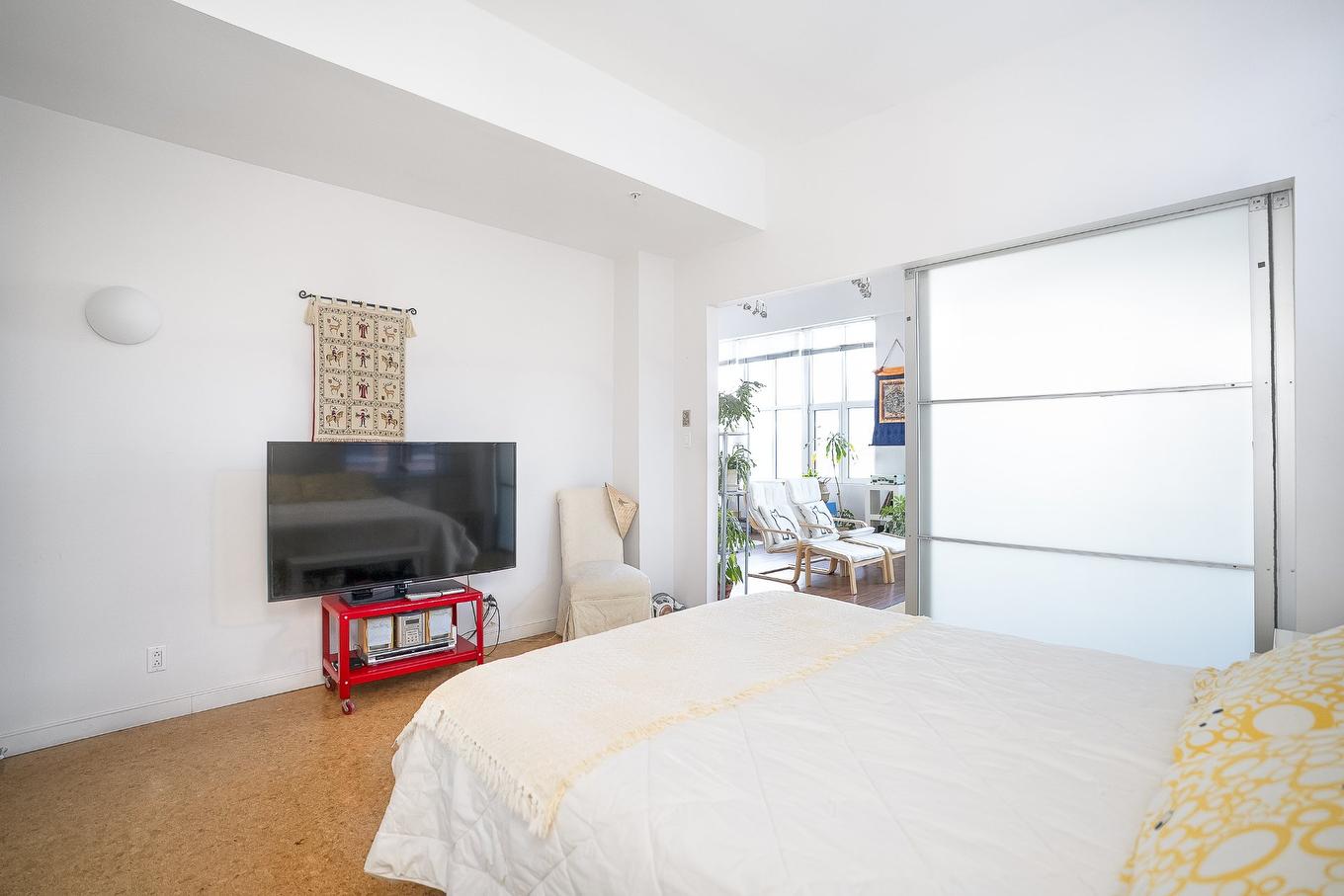 Chambre à coucher principale - 415-2610 Av. Bennett, Montréal (Mercier/Hochelaga-Maisonneuve), QC - Indoor Photo Showing Bedroom