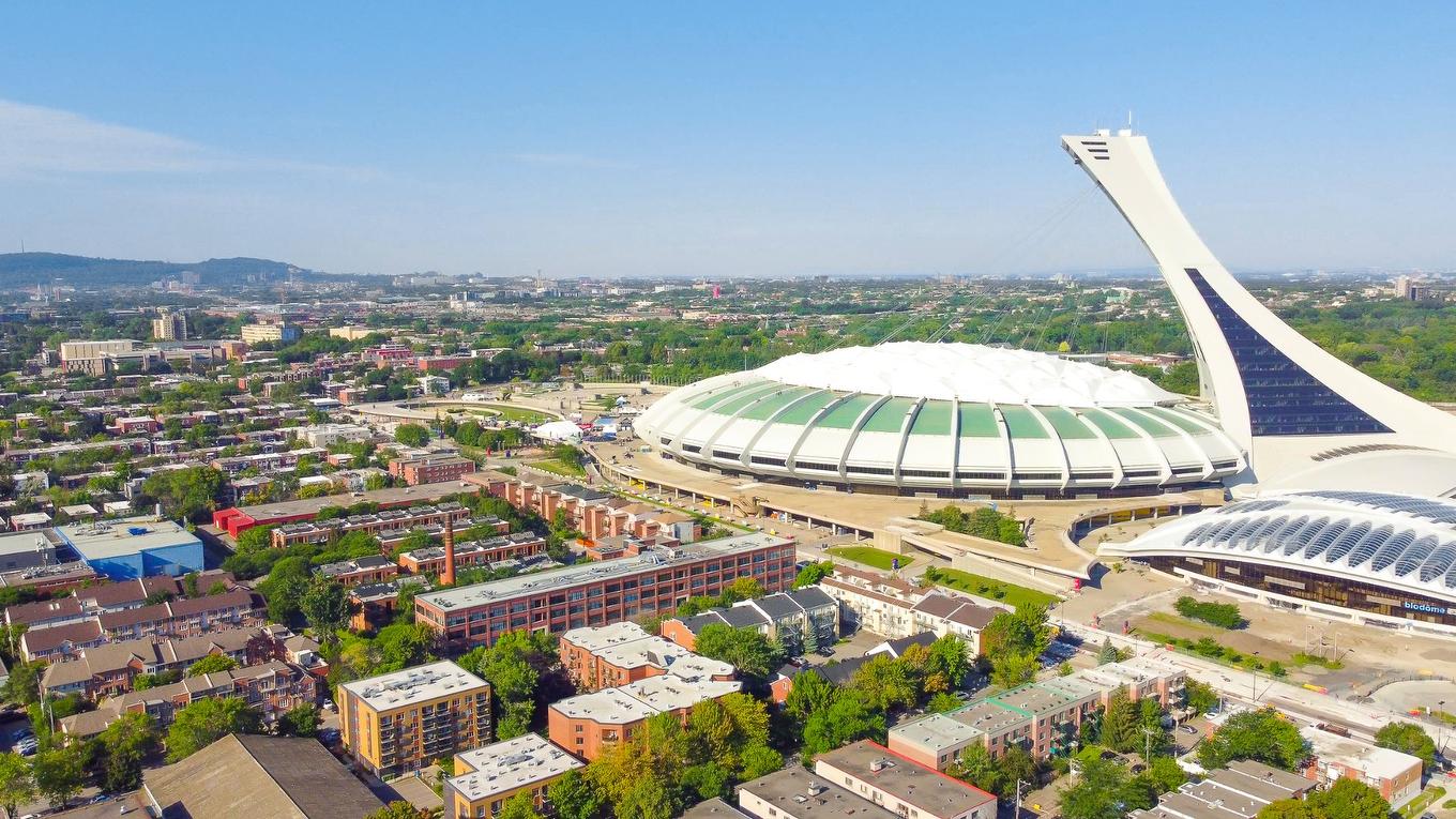 Photo aérienne - 415-2610 Av. Bennett, Montréal (Mercier/Hochelaga-Maisonneuve), QC - Outdoor With View