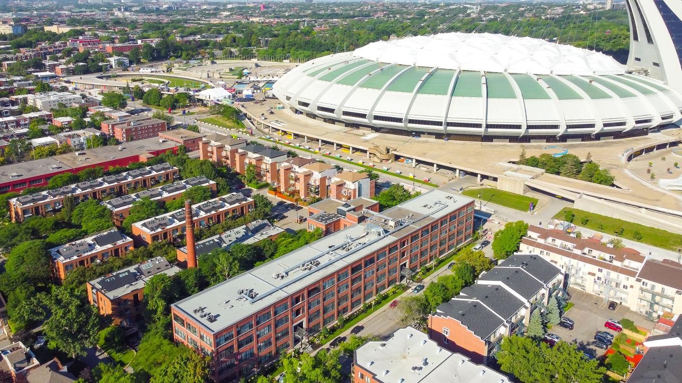 Photo aérienne - 415-2610 Av. Bennett, Montréal (Mercier/Hochelaga-Maisonneuve), QC - Outdoor With View