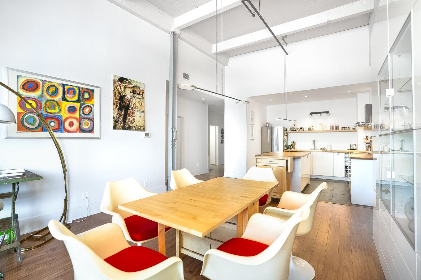 Salle à manger - 415-2610 Av. Bennett, Montréal (Mercier/Hochelaga-Maisonneuve), QC - Indoor Photo Showing Dining Room