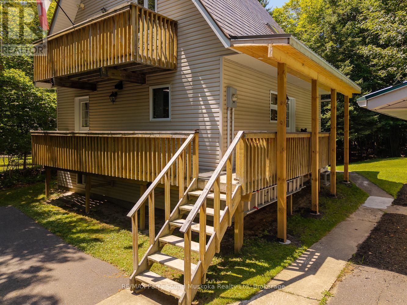 113 Bayview Drive, Carling, ON - Outdoor With Deck Patio Veranda With Exterior