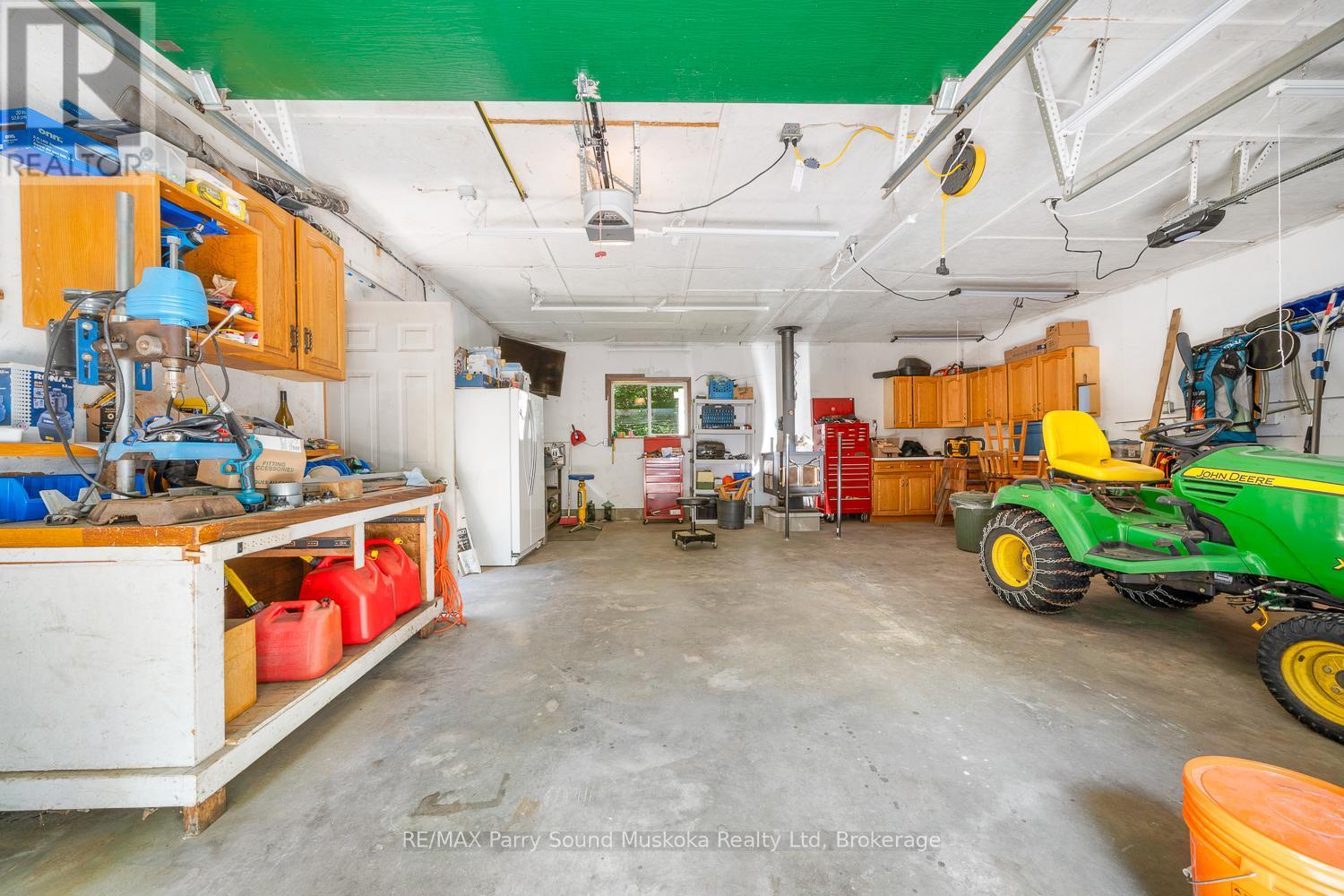 113 Bayview Drive, Carling, ON - Indoor Photo Showing Garage