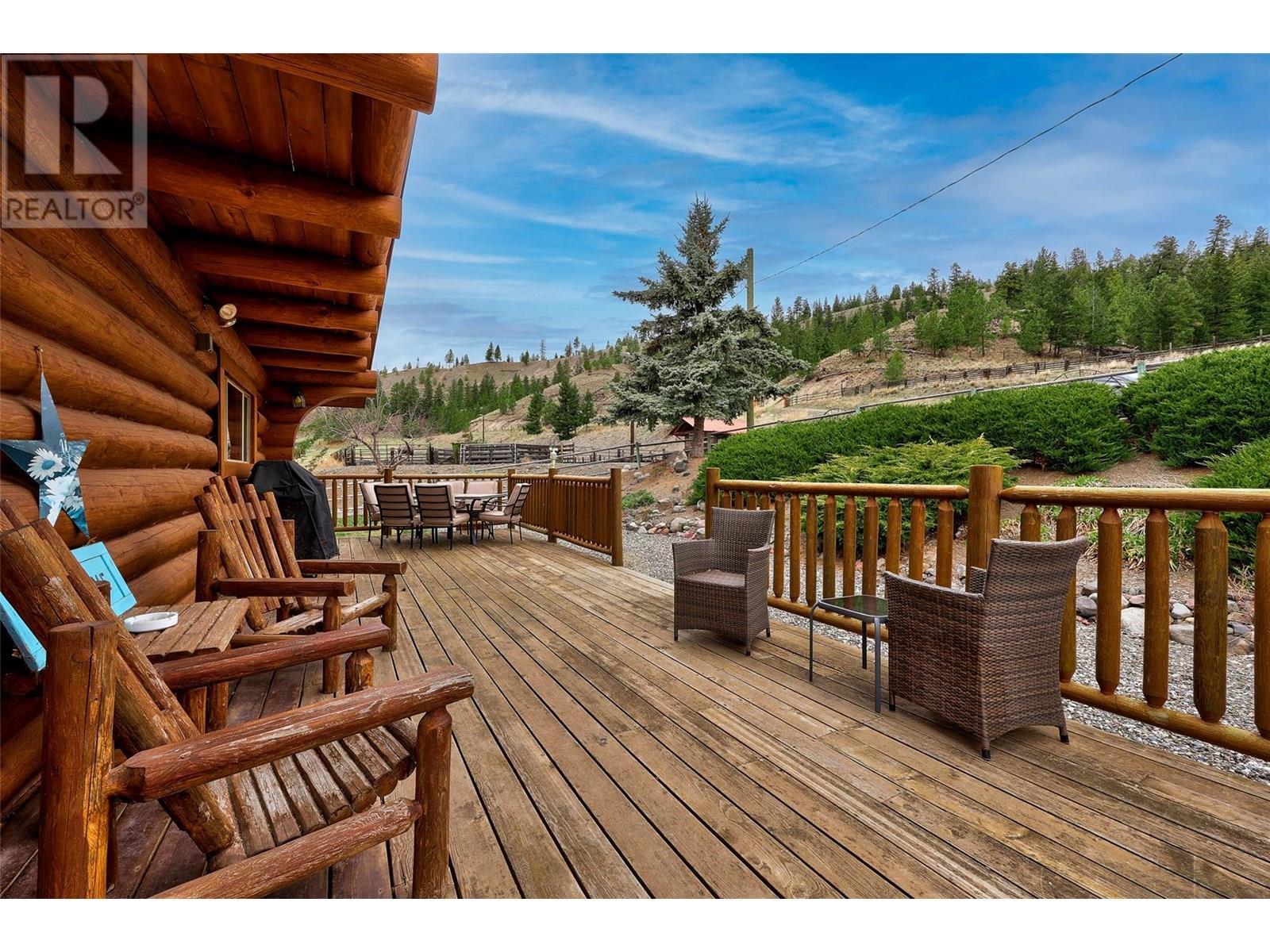 1190 Tomlin Road, Cache Creek, BC - Outdoor With Deck Patio Veranda With Exterior