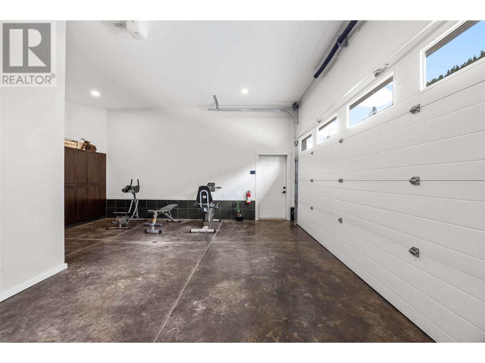 3655 Mcbride Road, Blind Bay, BC - Indoor Photo Showing Garage