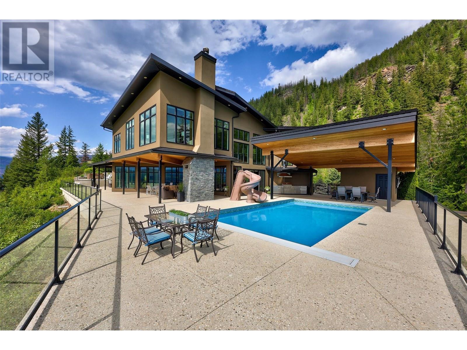 3655 Mcbride Road, Blind Bay, BC - Outdoor With In Ground Pool With Exterior