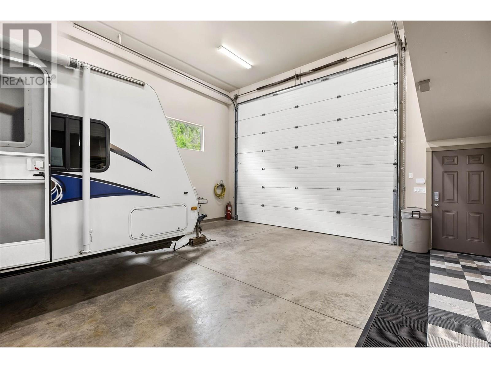3655 Mcbride Road, Blind Bay, BC - Indoor Photo Showing Garage