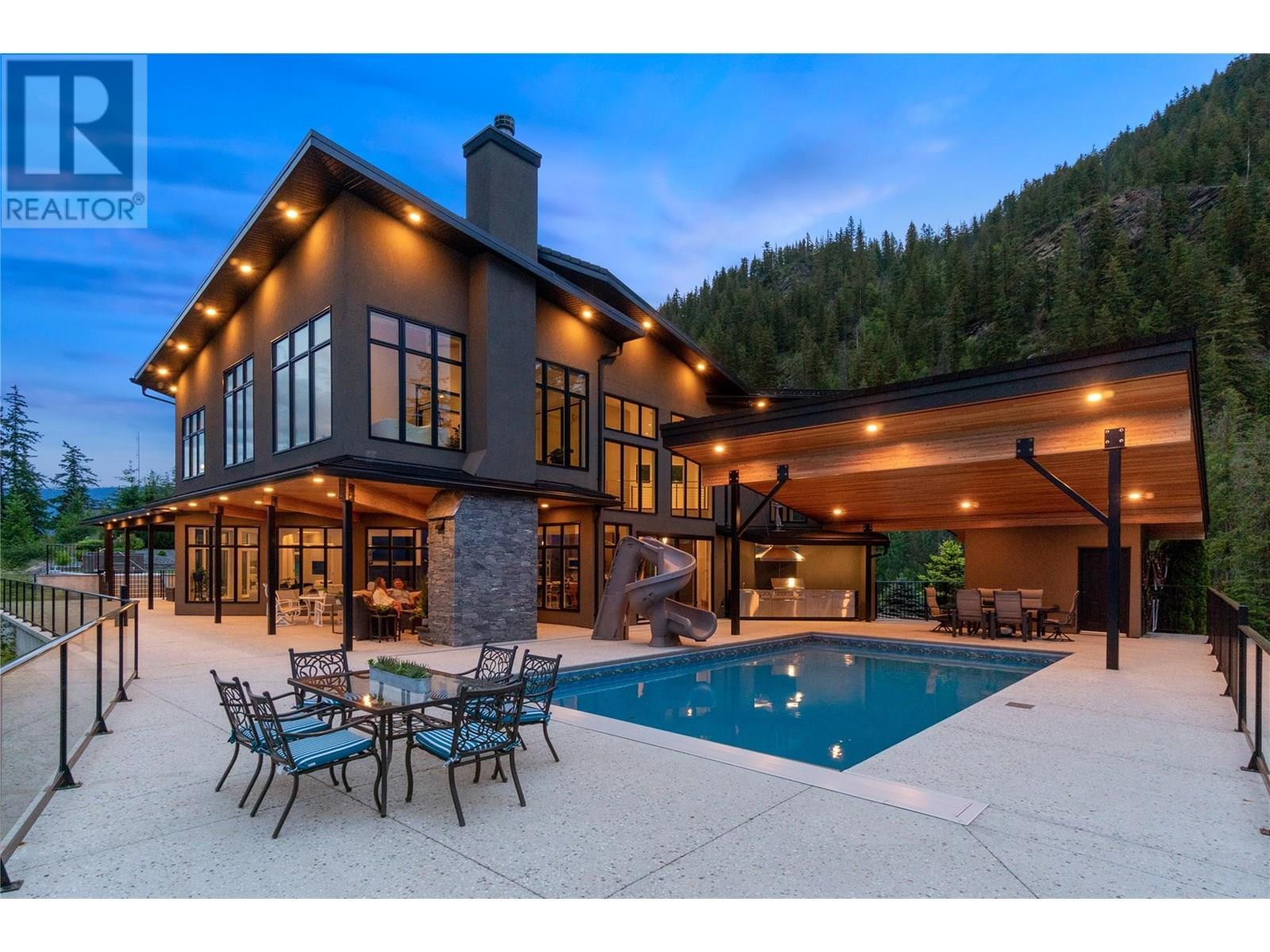 3655 Mcbride Road, Blind Bay, BC - Outdoor With In Ground Pool