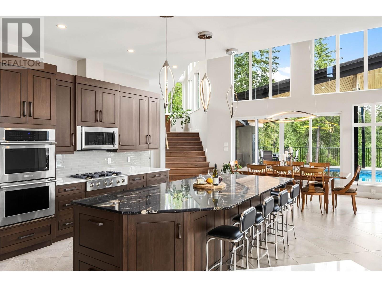 3655 Mcbride Road, Blind Bay, BC - Indoor Photo Showing Kitchen With Upgraded Kitchen