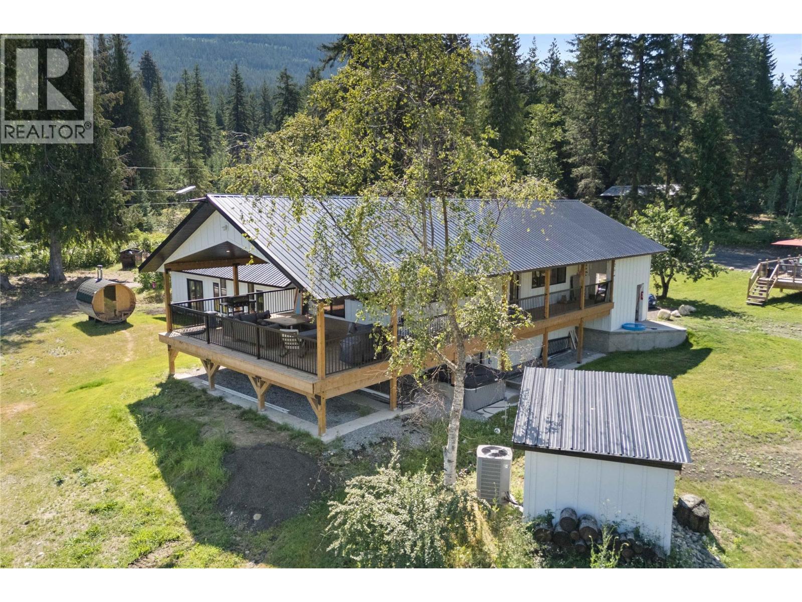 22 Parsons Road, Mara, BC - Outdoor With Deck Patio Veranda