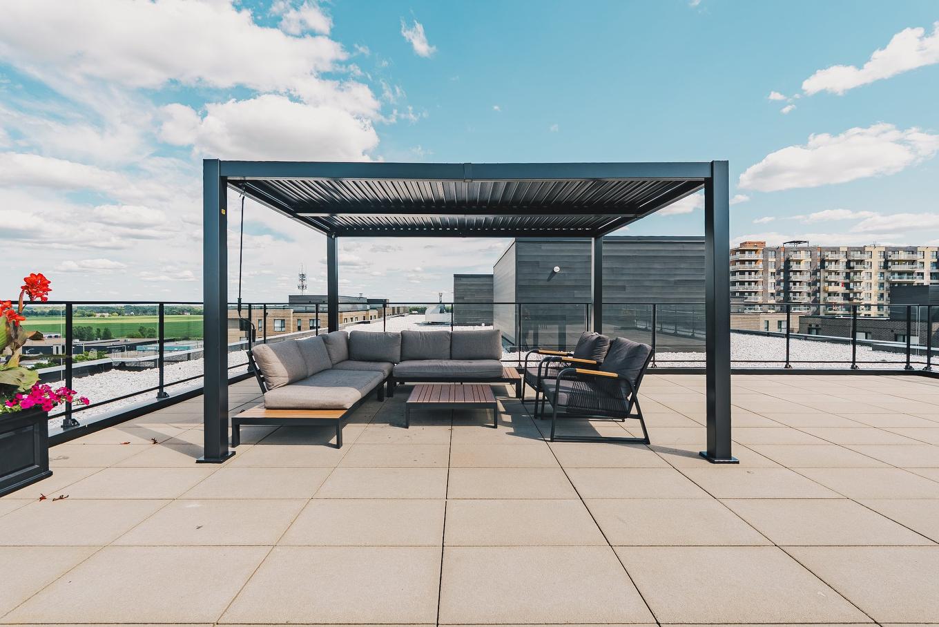 Patio - 504-1431 Av. De La Gare, Mascouche, QC - Outdoor