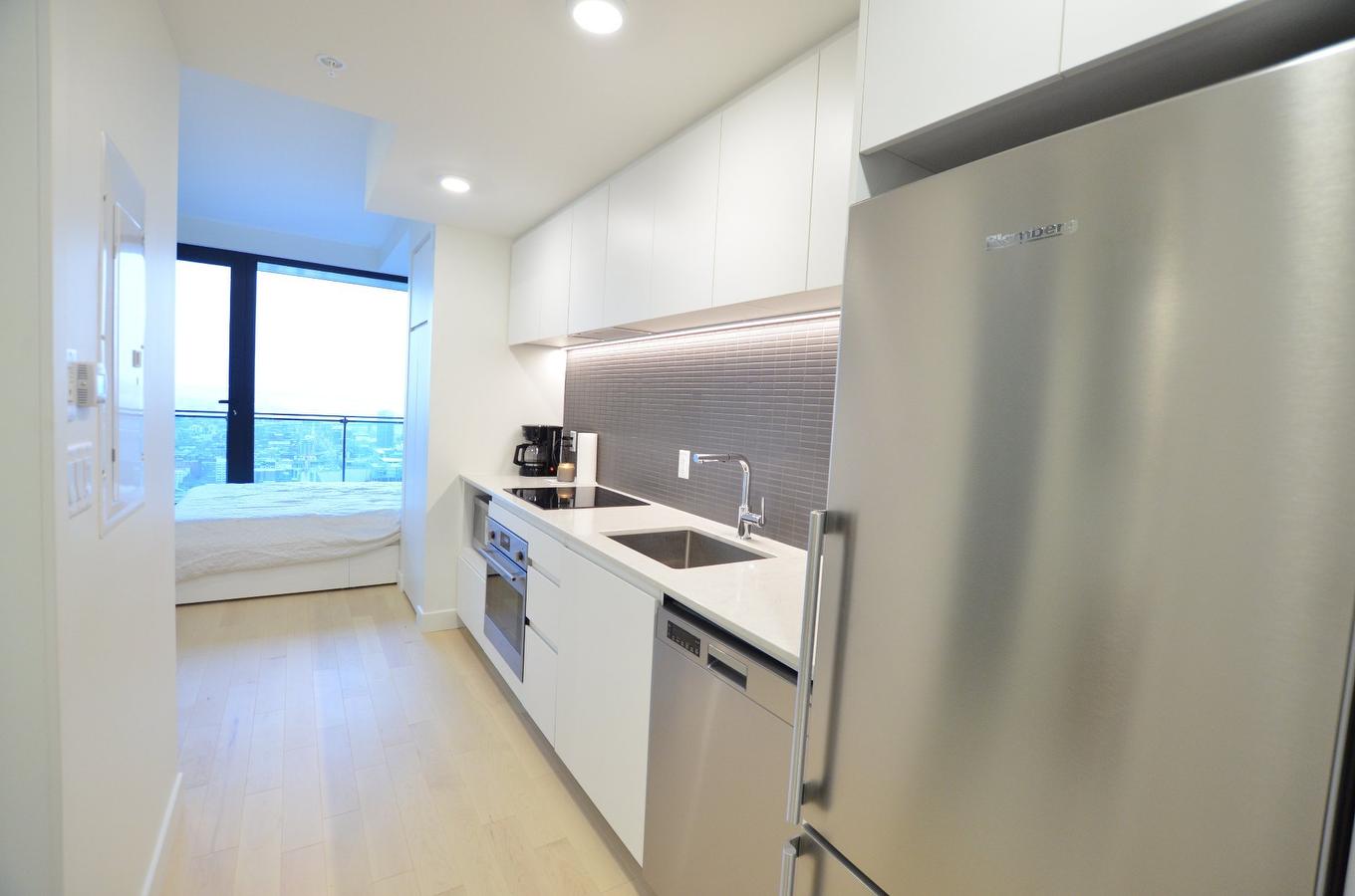 Kitchen - 4714-1210 Rue Jeanne-Mance, Montréal (Ville-Marie), QC - Indoor Photo Showing Kitchen