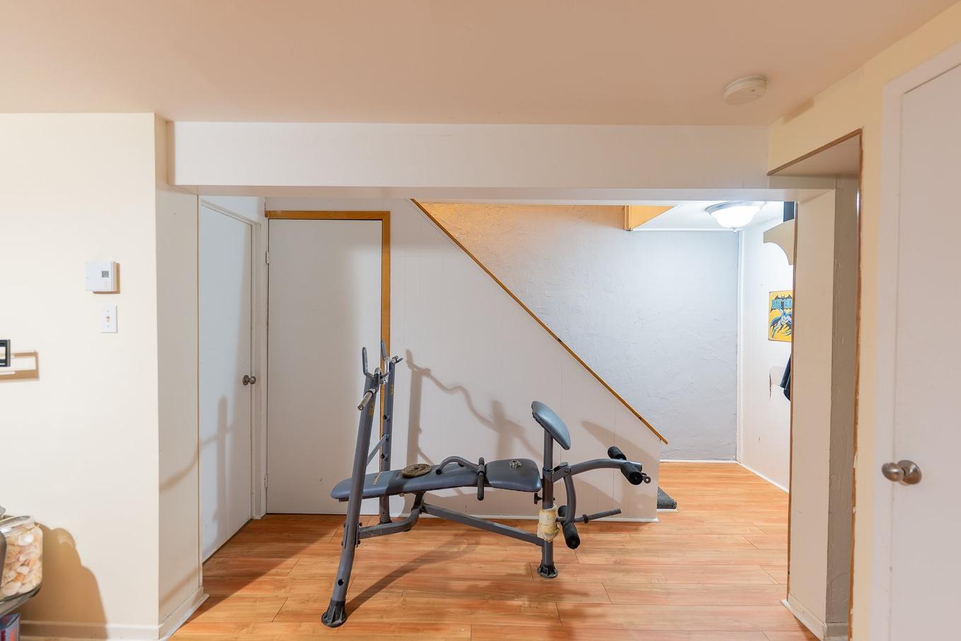 Corridor - 12267 Place Philippe-Lebon, Montréal (Rivière-Des-Prairies/Pointe-Aux-Trembles), QC - Indoor Photo Showing Gym Room