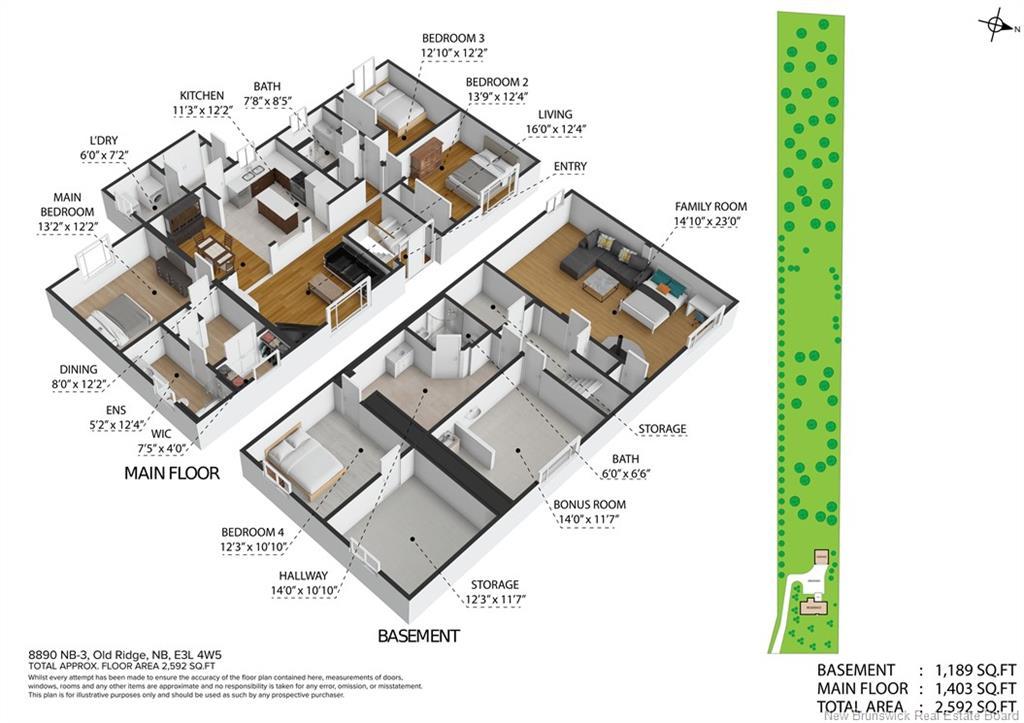 8890 Route 3, Old Ridge, NB