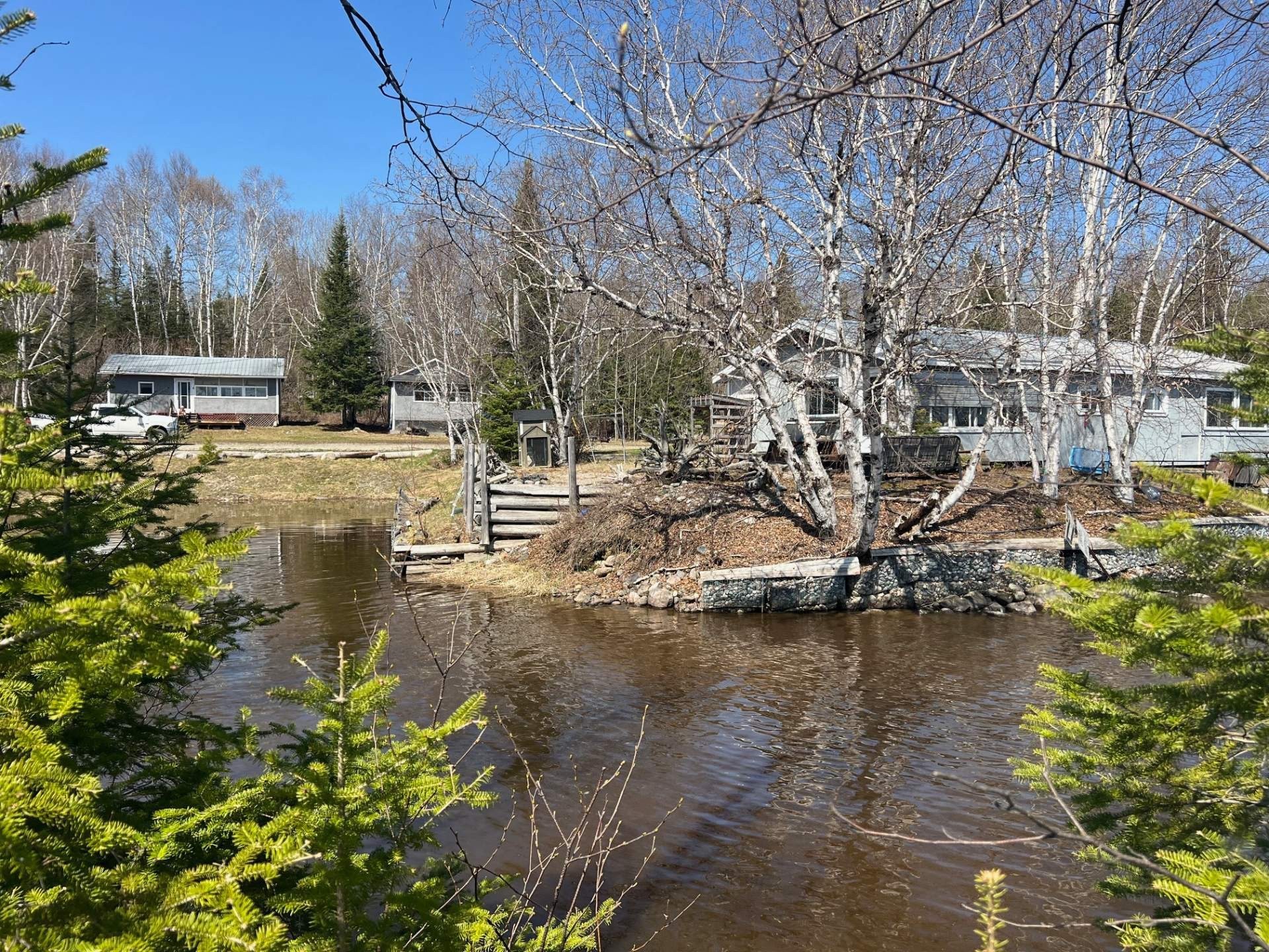 Front of Structure - 871 Ch. Du Pin-Rouge, Laverlochère-Angliers, QC - Outdoor With Body Of Water With View