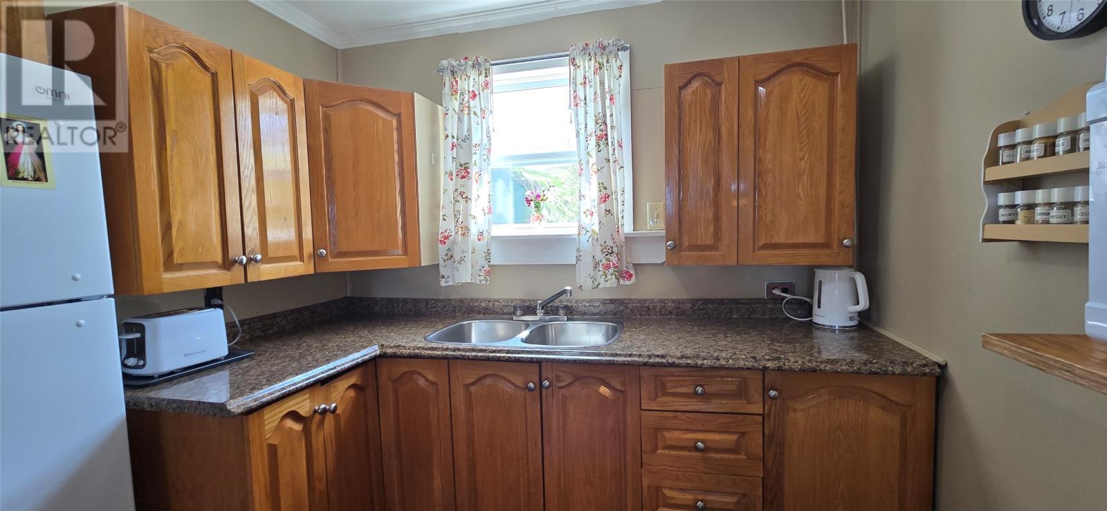 14 Logwood Drive, Fortune, NL - Indoor Photo Showing Kitchen With Double Sink