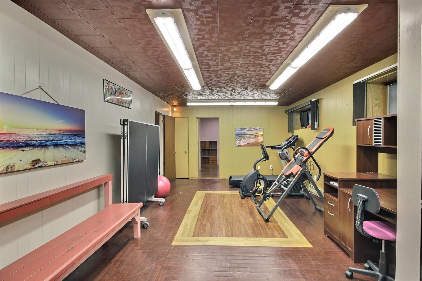 Autre - 57 18E Rue, Rouyn-Noranda, QC - Indoor Photo Showing Gym Room