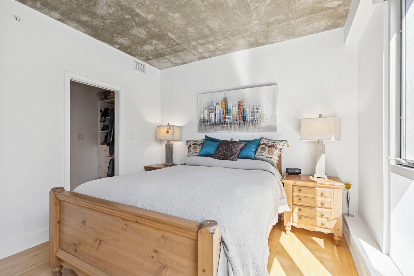 Chambre à coucher principale - 611-50 Rue Des Seigneurs, Montréal (Le Sud-Ouest), QC - Indoor Photo Showing Bedroom