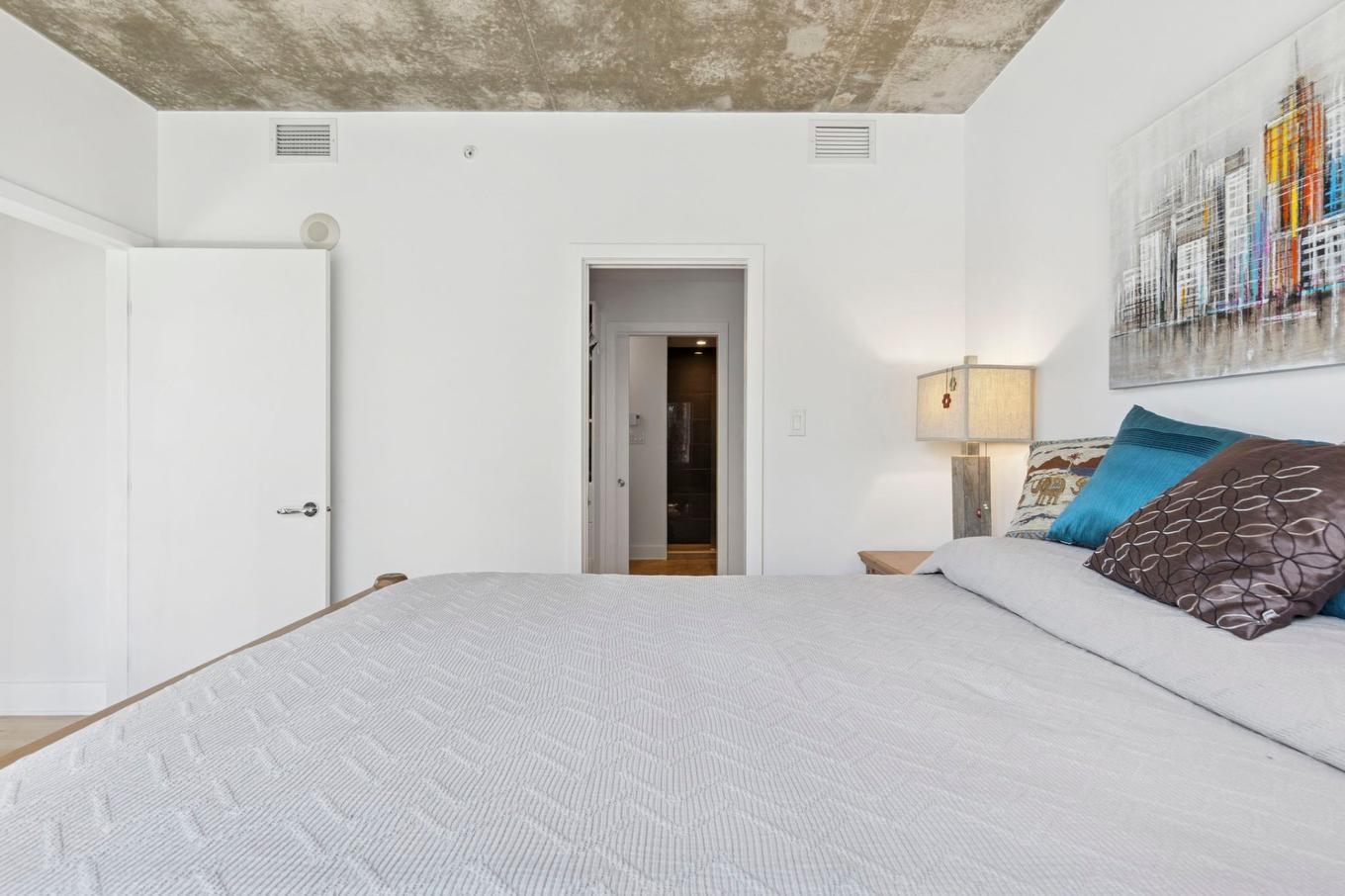 Chambre à coucher principale - 611-50 Rue Des Seigneurs, Montréal (Le Sud-Ouest), QC - Indoor Photo Showing Bedroom