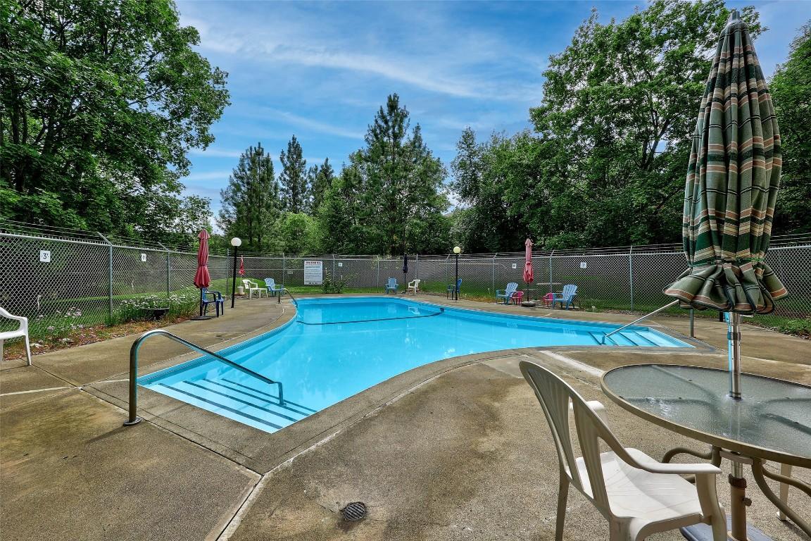 42-1469 Springhill Drive, Kamloops, BC - Outdoor With In Ground Pool With Backyard