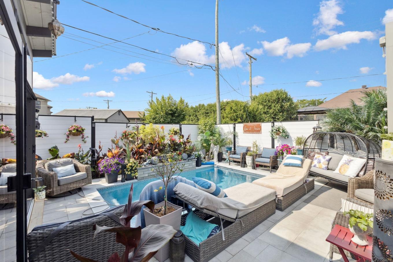 Backyard - 167 Rue De Gallichan, Gatineau (Gatineau), QC - Outdoor With In Ground Pool With Deck Patio Veranda