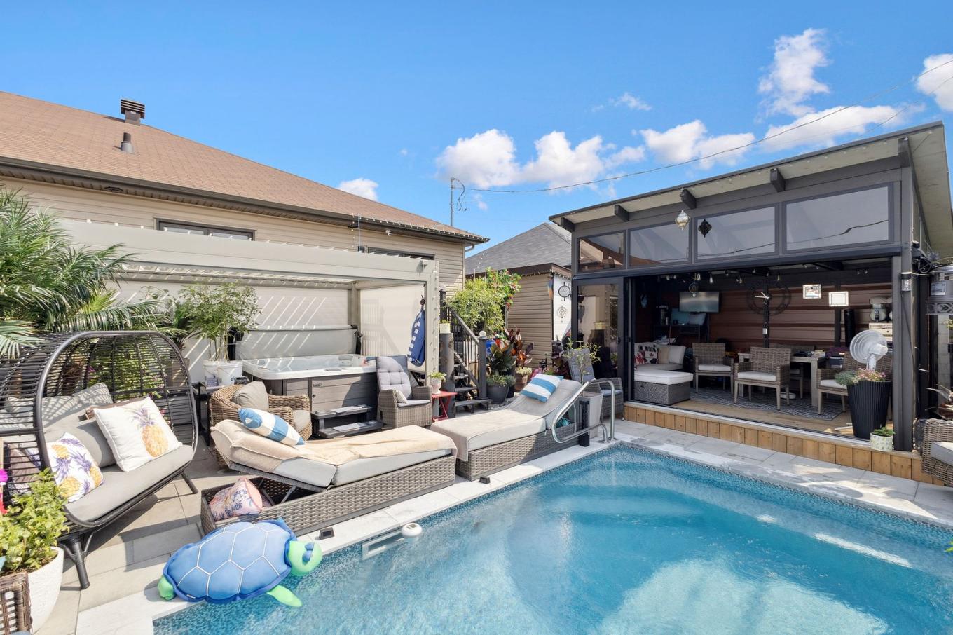 Backyard - 167 Rue De Gallichan, Gatineau (Gatineau), QC - Outdoor With Deck Patio Veranda