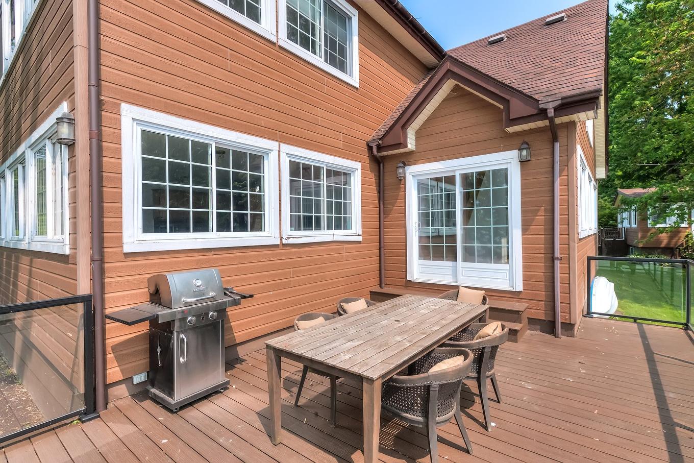 Balcony - 3695 Ch. Des Faisans, Saint-Placide, QC - Outdoor With Deck Patio Veranda With Exterior