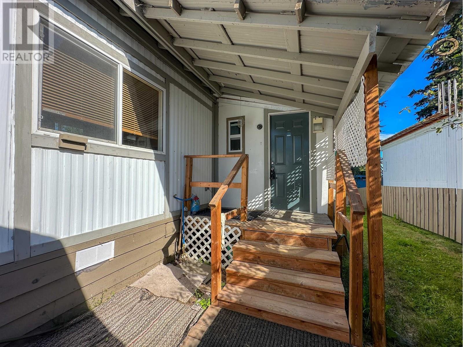 7 2091 E 16 Highway, Vanderhoof, BC - Outdoor With Deck Patio Veranda With Exterior