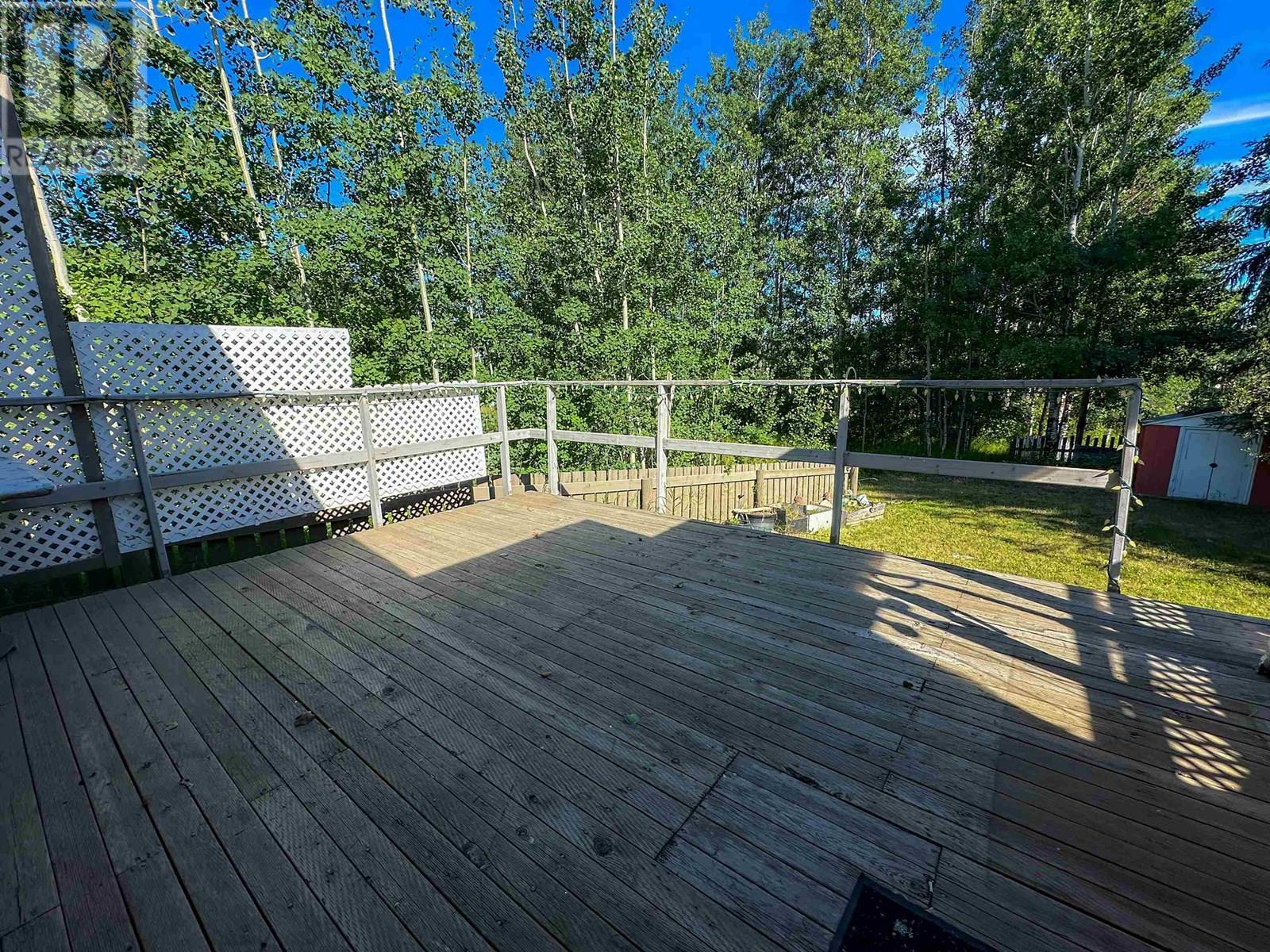 7 2091 E 16 Highway, Vanderhoof, BC - Outdoor With Deck Patio Veranda