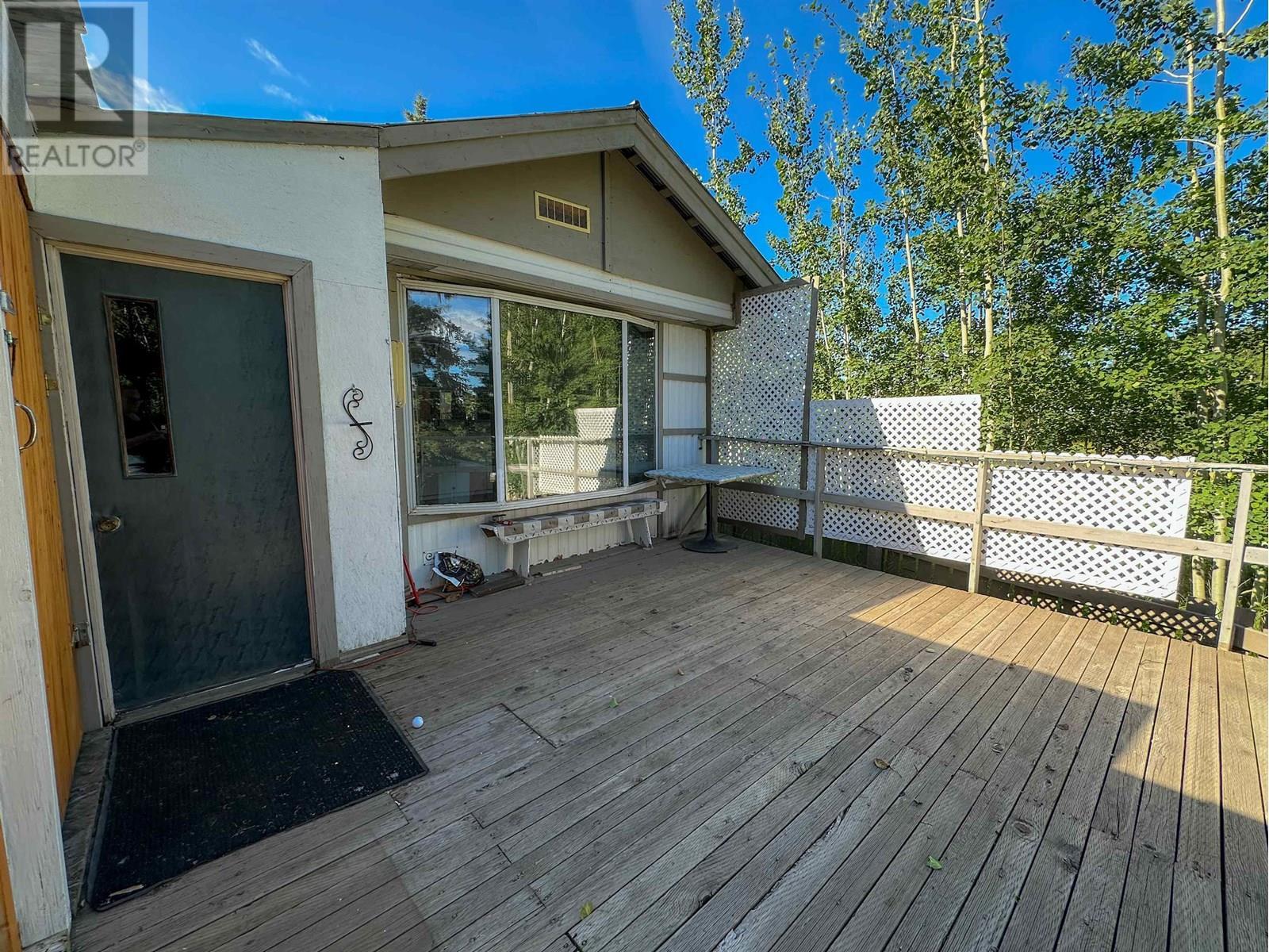 7 2091 E 16 Highway, Vanderhoof, BC - Outdoor With Deck Patio Veranda With Exterior