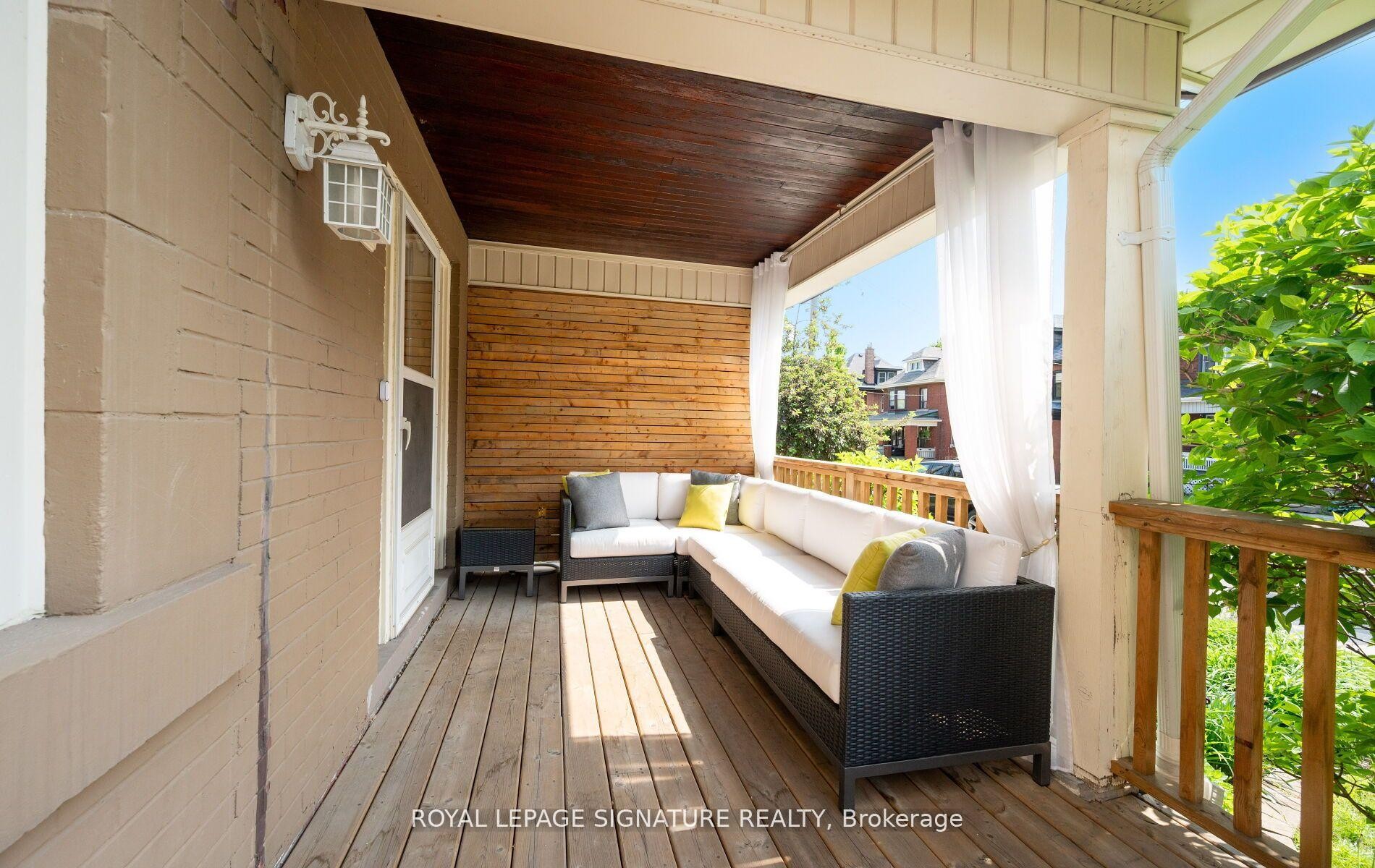 124 Eastbourne Avenue, Hamilton, ON - Outdoor With Deck Patio Veranda With Exterior