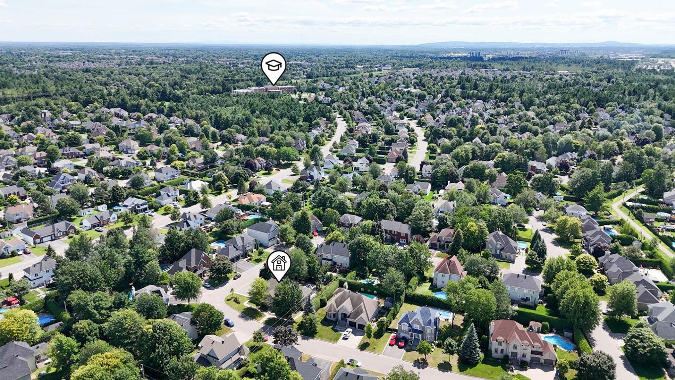 Photo aérienne - 22 Rue Des Doublons, Blainville, QC - Outdoor With View