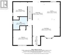 Main floor floorplan -