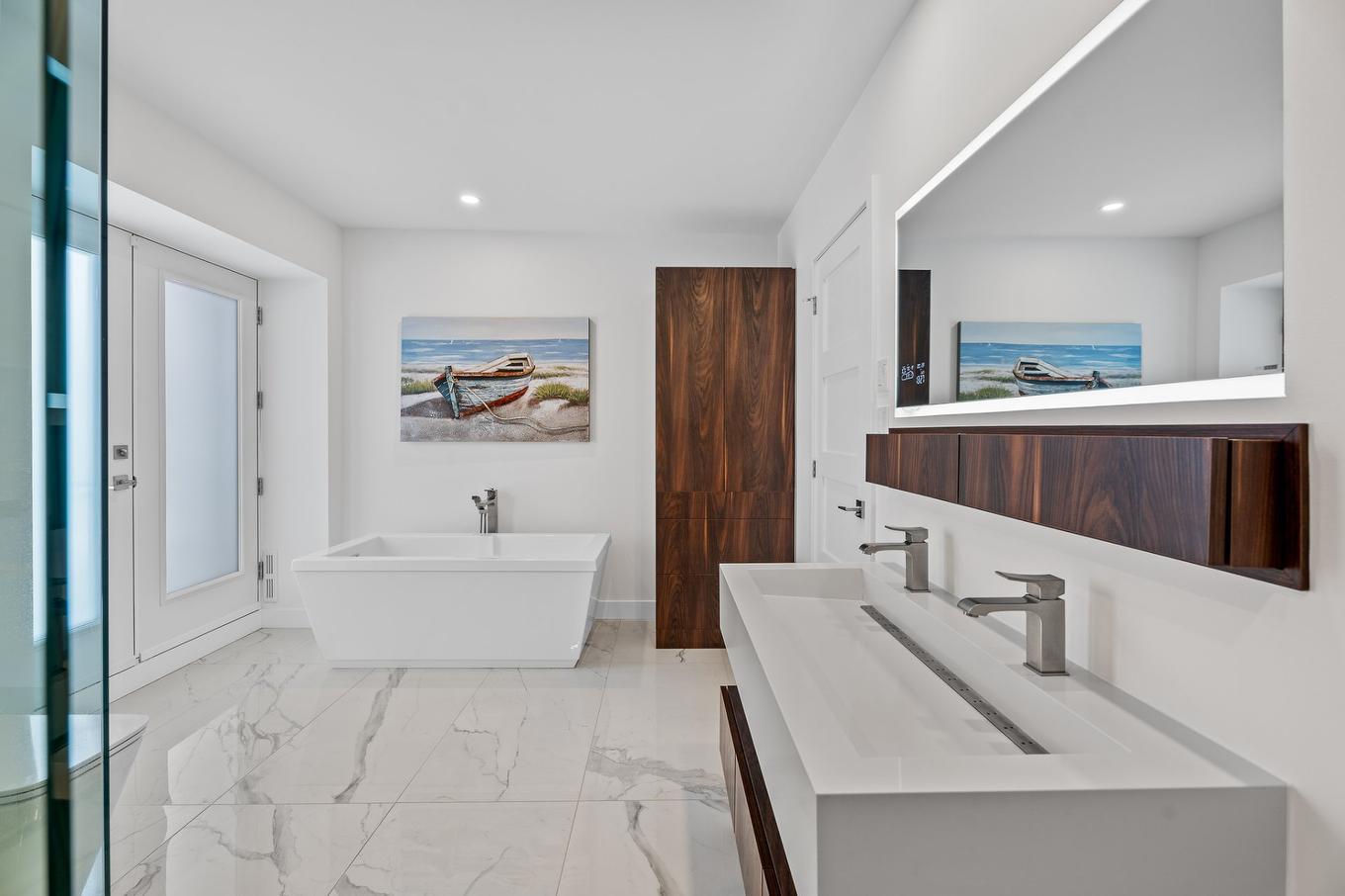 Ensuite bathroom - 5619 Ch. Monjeau, Sainte-Agathe-Des-Monts, QC - Indoor Photo Showing Bathroom