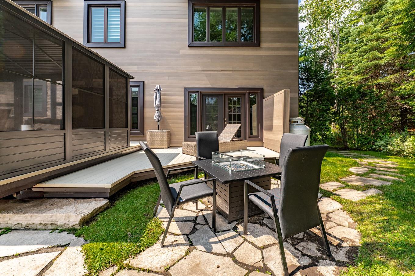 Exterior - 5619 Ch. Monjeau, Sainte-Agathe-Des-Monts, QC - Outdoor With Deck Patio Veranda With Exterior