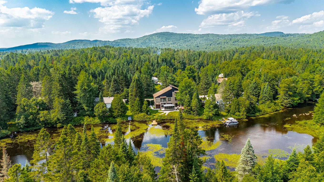 Overall view - 5619 Ch. Monjeau, Sainte-Agathe-Des-Monts, QC - Outdoor With Body Of Water With View