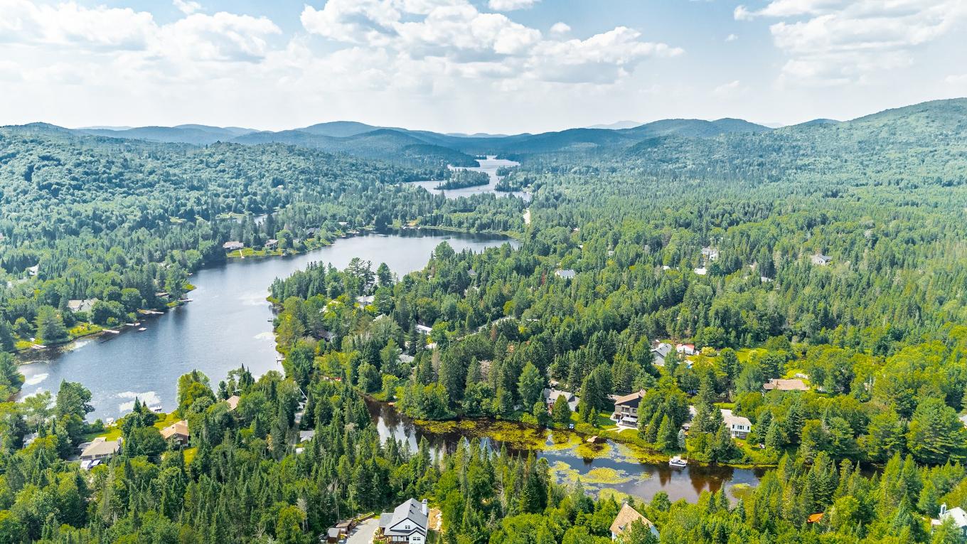 Overall view - 5619 Ch. Monjeau, Sainte-Agathe-Des-Monts, QC - Outdoor With Body Of Water With View