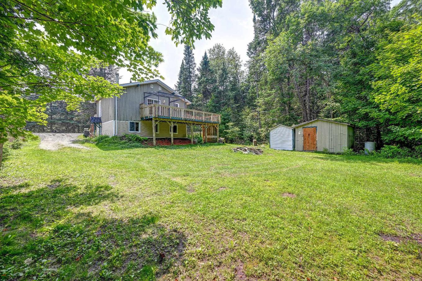 Backyard - 2236 Ch. Gémont, Saint-Adolphe-D'Howard, QC - Outdoor