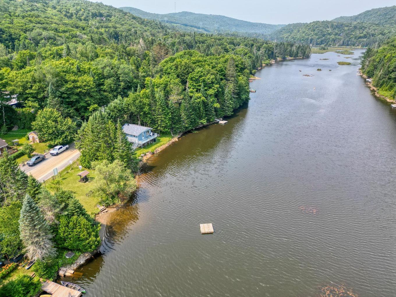Access to a body of water - 2236 Ch. Gémont, Saint-Adolphe-D'Howard, QC - Outdoor With Body Of Water With View