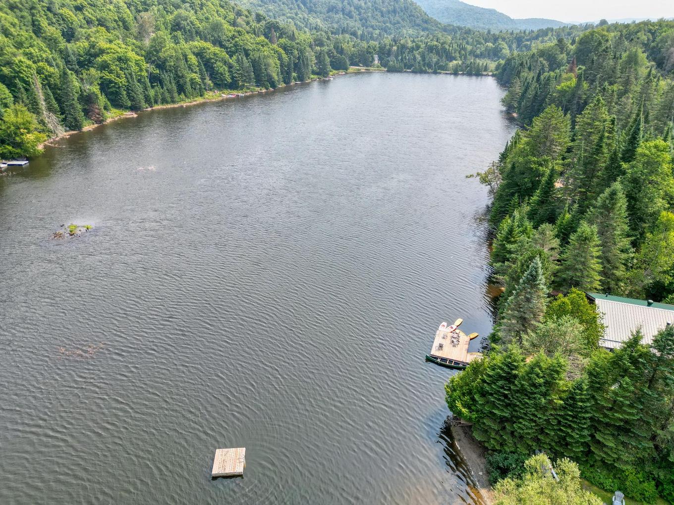 Access to a body of water - 2236 Ch. Gémont, Saint-Adolphe-D'Howard, QC - Outdoor With Body Of Water With View