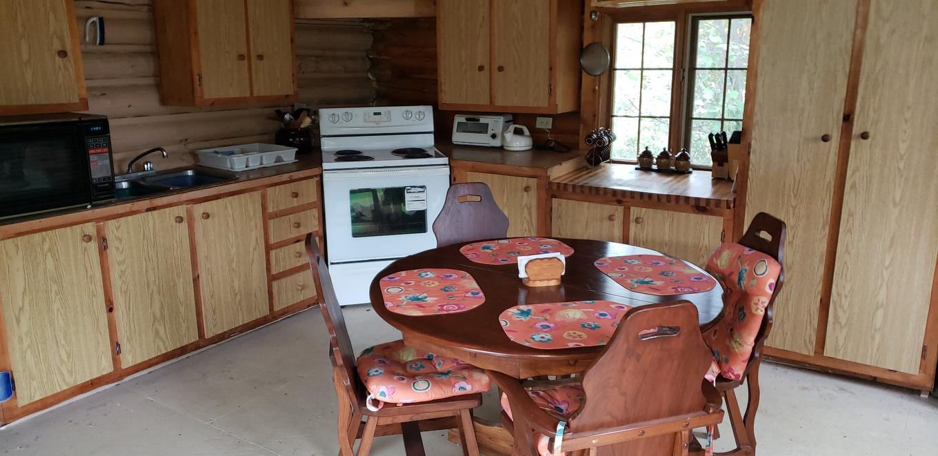 Cuisine - 25 Ch. St-Jacques, Messines, QC - Indoor Photo Showing Kitchen With Double Sink