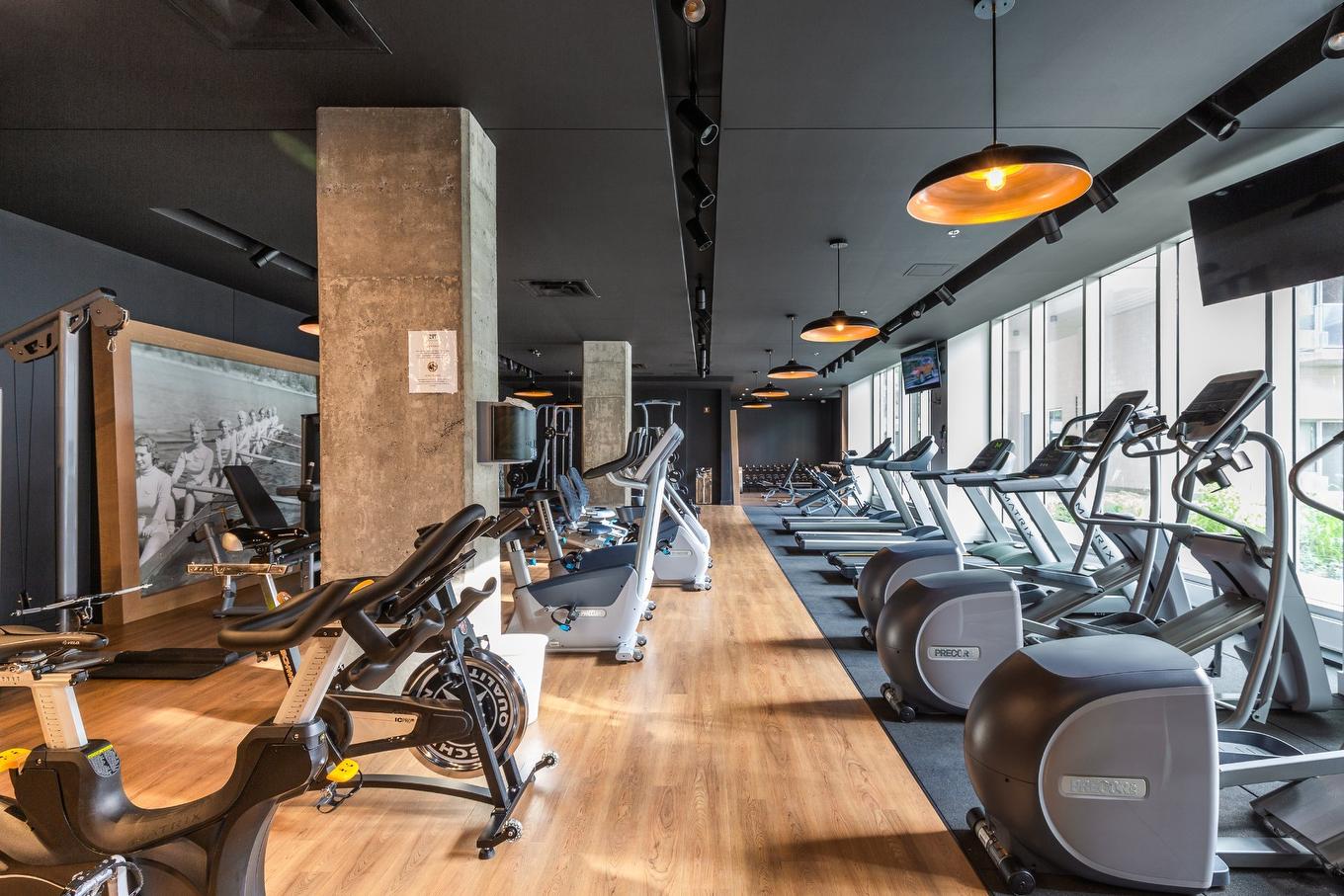 Salle d'exercice - 116-700 Rue St-Paul O., Montréal (Ville-Marie), QC - Indoor Photo Showing Gym Room