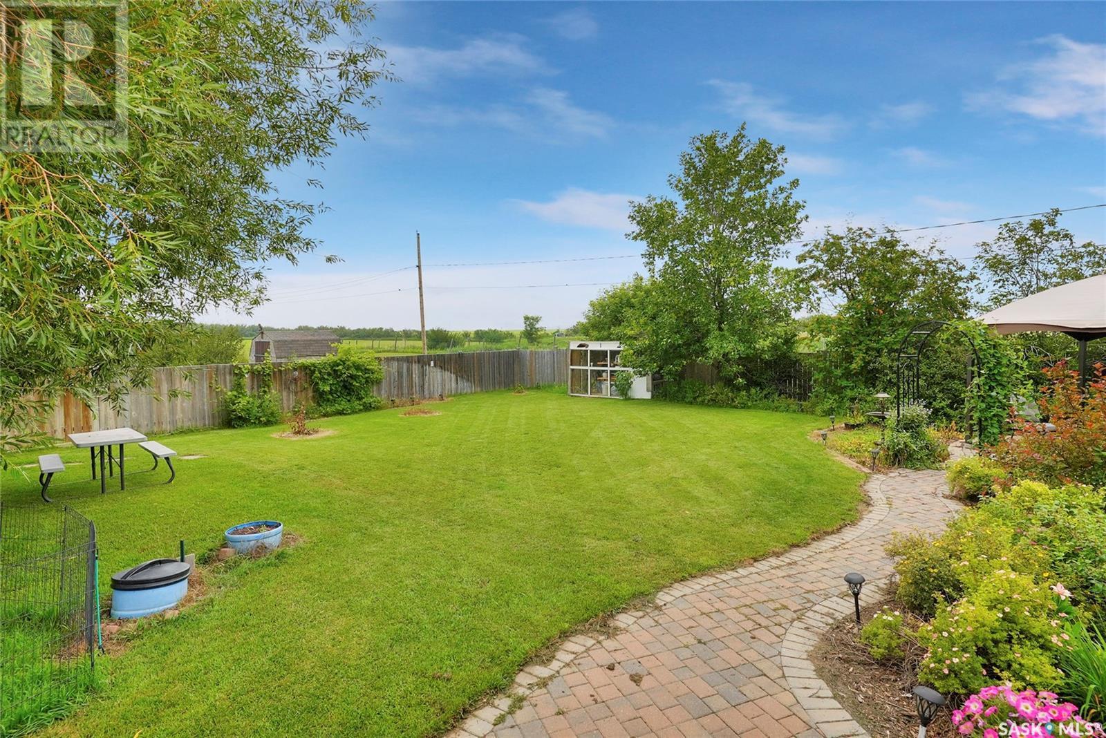 41 Main Street, Tuxford, SK - Outdoor With Backyard