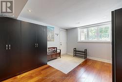 Entry from the garage -