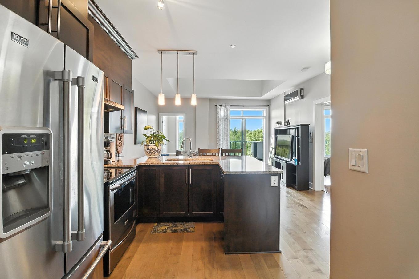 Cuisine - 718-1180 Ch. D'Aylmer, Gatineau (Aylmer), QC - Indoor Photo Showing Kitchen With Upgraded Kitchen