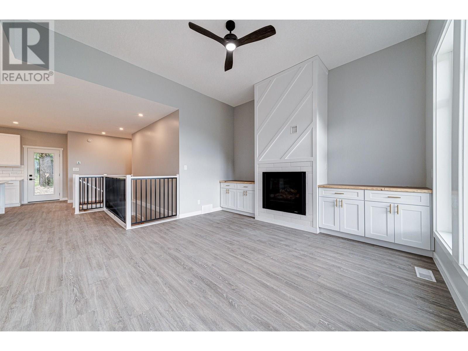 2258 Black Hawk Drive, Sparwood, BC - Indoor With Fireplace