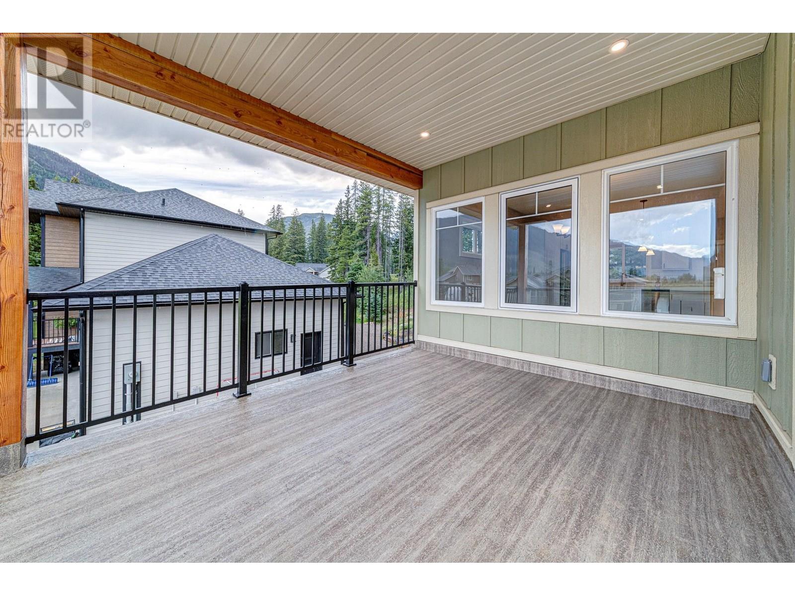 2258 Black Hawk Drive, Sparwood, BC - Outdoor With Deck Patio Veranda With Exterior