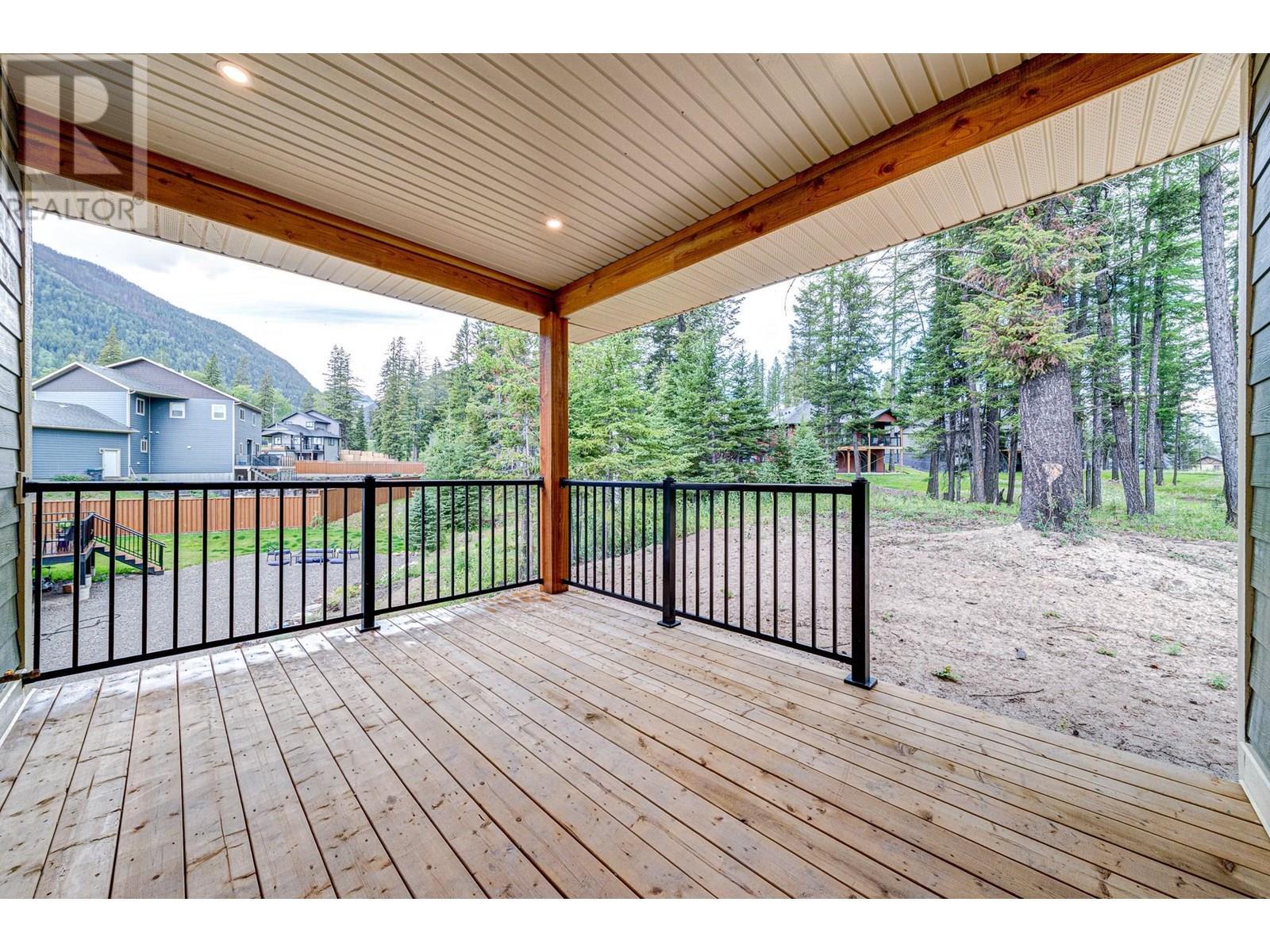 2258 Black Hawk Drive, Sparwood, BC - Outdoor With Deck Patio Veranda With Exterior