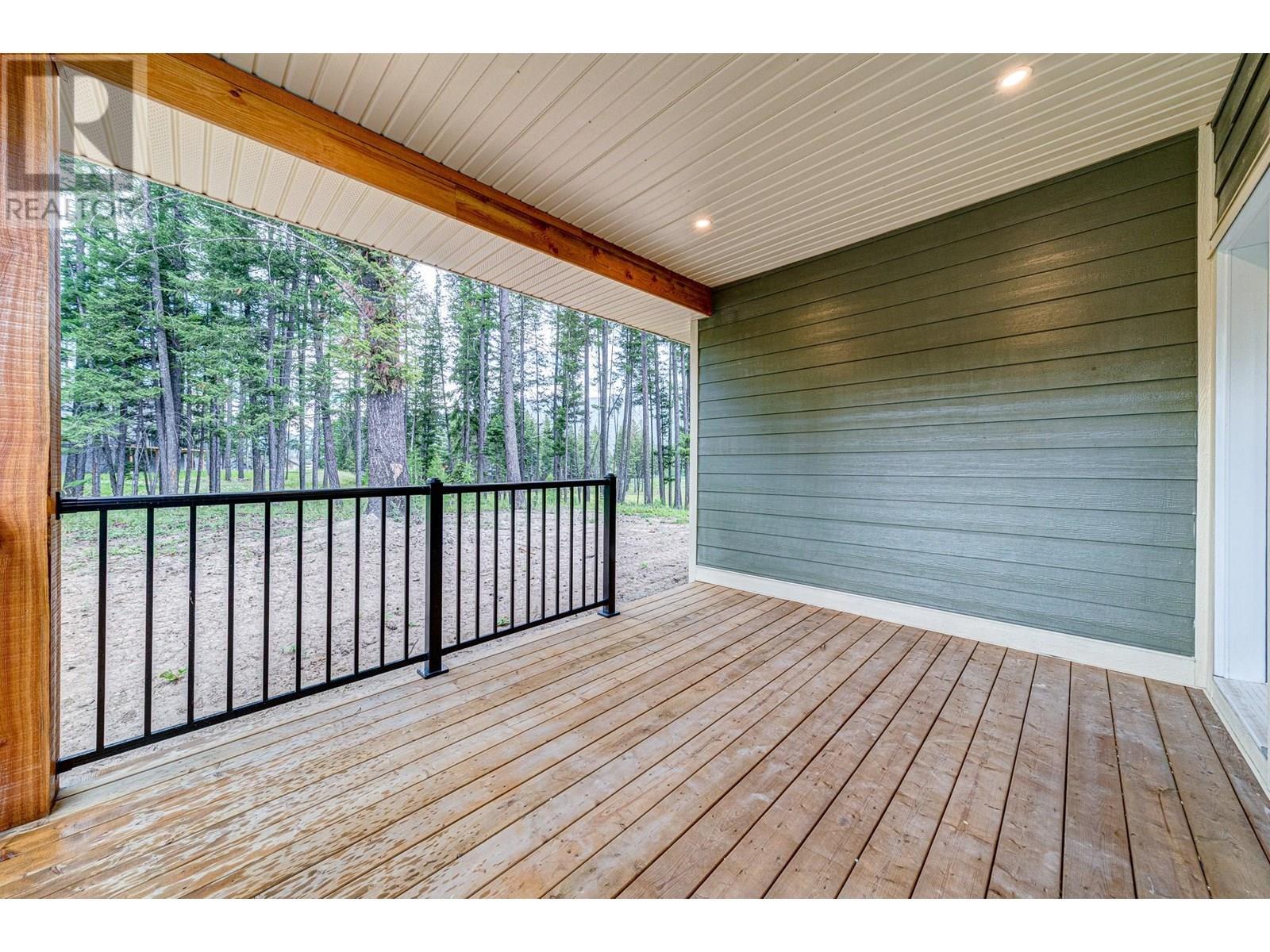 2258 Black Hawk Drive, Sparwood, BC - Outdoor With Deck Patio Veranda With Exterior